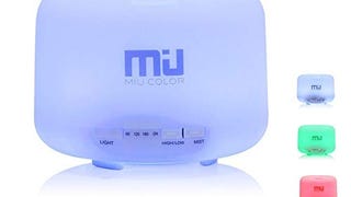 MIU COLOR 500ml Aromatherapy Essential Oils Diffuser, 7...