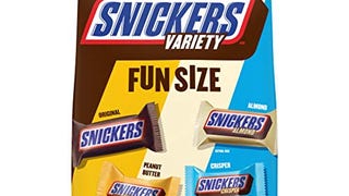 SNICKERS Chocolate Candy Bars, Fun Size, Variety Mix, 35....