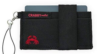 Crabby Gear - Front Pocket Wallet - Minimalist Wallet - Black...