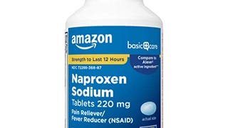 Amazon Basic Care Naproxen Sodium Tablets 220 mg, Pain...