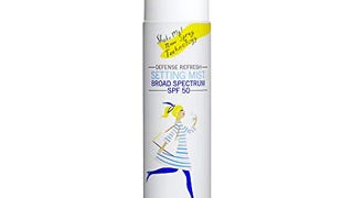 Supergoop! SPF 50 Defense Refresh Setting Mist, 3.4 Fl...