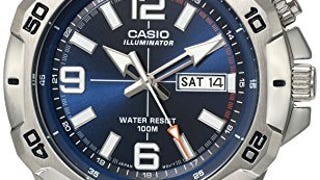 Casio Men's MTD1082D-2AV Diver Analog Display Quartz Silver...