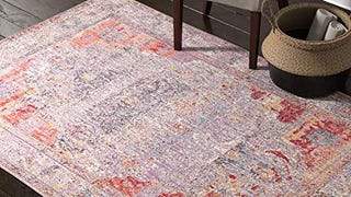 Amazon Brand – Rivet Stonewashed Sunset Rug, 5'3" x 7'7"...