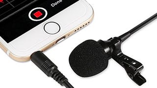 Donner DM-1 Lapel Microphone Mini Clip-on Omnidirectional...