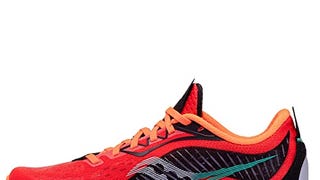 Saucony Men's Endorphin Speed 2 Running Shoe, SCARLET/BLACK,...