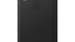 Apple iPhone X Leather Folio - Black