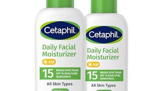 Cetaphil Daily Facial Moisturizer SPF 15, 4 Fl Oz, Gentle...