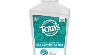 Tom's of Maine Sea Salt Natural Alcohol-Free Mouthwash,...