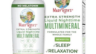 MaryRuth Organics Extra Strength Nighttime Liquid Multimineral...