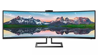 PHILIPS Brilliance 499P9H 49" SuperWide Curved Monitor,...