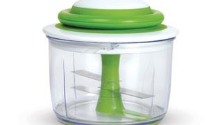 Chef'n VeggiChop Hand-Powered Food Chopper (Arugula), 5....