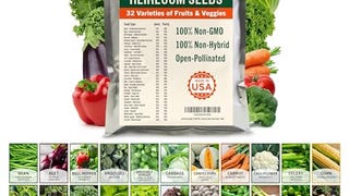 Open Seed Vault 15,000 Non GMO Heirloom Vegetable Seeds...