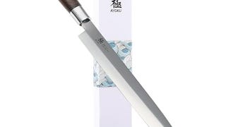 KYOKU Samurai Series - 10.5" Yanagiba Knife Japanese Sushi...