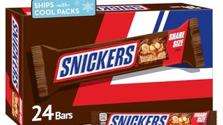 SNICKERS Milk Chocolate Candy Bars - Individually Wrapped...