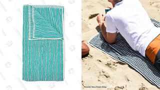 Turkish Towels Striped Beach Towel