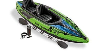 INTEX Challenger Inflatable Kayak Series: Includes Deluxe...