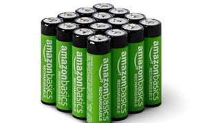 Amazon Basics Rechargeable AA Batteries, 16-Count, 2000...