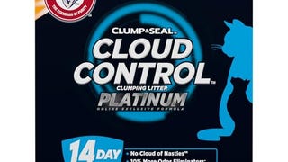 ARM & HAMMER Cloud Control Platinum Clumping Cat Litter...