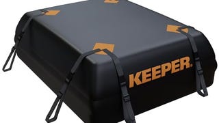 Keeper 15 Cubic Feet Weatherproof Rooftop Cargo Bag, Rooftop...