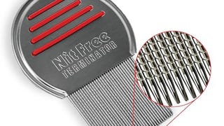 Nit Free Terminator Lice Comb - Professional Stainless...