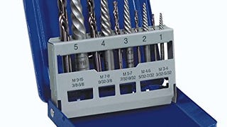 Irwin Tools IRWIN Screw Extractor/Drill Bit Set, 10-Piece...