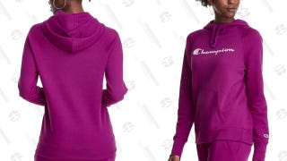 Champion Women's Powerblend Logo Hoodie