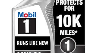 Mobil 1 Advanced Full Synthetic Motor Oil 10W-30, 1 Quart...