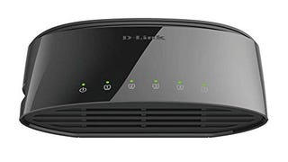 D-Link Ethernet Switch, 5-Port Gigabit Plug n Play Compact...