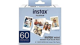 FUJIFILM Instax Mini Instant Film Value Pack - 60...