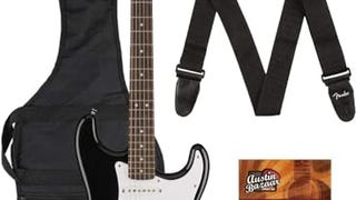 Fender Squier Bullet Stratocaster HSS - Black Bundle with...