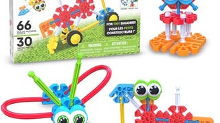 KID K'NEX - Build A Bunch Set ‚ 66 Pieces, Preschool STEM...