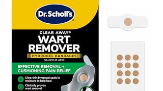 Dr Scholl's Clear Away Wart Remover Hydrogel Bandages for...