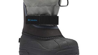 Columbia girls Powderbug Plus Ii Snow Boot, Black/Hyper...