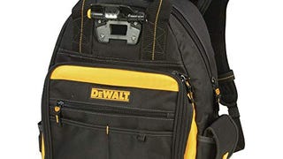 Dewalt 57 Pocket Lighted Tool Backpack