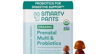 SmartyPants Organic Prenatal Vitamins for Women, Multivitamin...