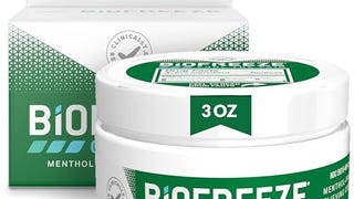 Biofreeze Pain Relief Cream, Knee & Lower Back Pain Relief,...