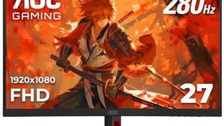 AOC C27G2Z 27" Curved Frameless Ultra-Fast Gaming Monitor,...