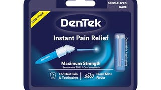 DenTek Instant Oral Pain Relief Maximum Strength Kit for...