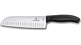 Victorinox Fibrox 7-Inch Granton Edge Santoku