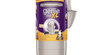 Litter Genie XL Pail (Beige) | Cat Litter Box Waste Disposal...