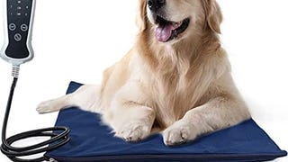 BORUIMA Pet Heating Pad, Upgraded Electric Heating Pads...