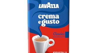 Lavazza Espresso Dark Roast Ground Coffee, 8.8oz Bricks...