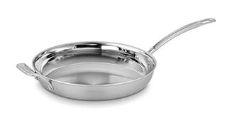 Cuisinart MultiClad Pro 12" w/Helper Handle Skillet, Inch,...