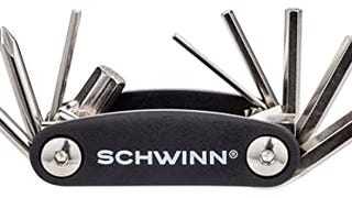 Schwinn 9 in 1 Multi-Purpose Tool Kit for Bikes, Compact...