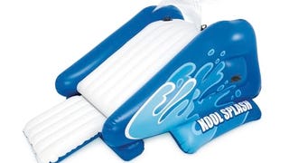 Intex Kool Splash Inflatable Water Slide Swimming Pool...