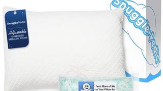 Snuggle-Pedic Adjustable Cooling - Shredded Memory Foam...