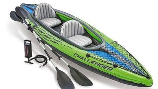 INTEX 68306EP Challenger K2 Inflatable Kayak Set: Includes...