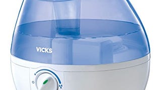 Vicks Mini Filter-Free Cool Mist Humidifier, Small Room,...