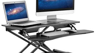 HUANUO Standing Desk Height Adjustable - Sit to Stand Up...