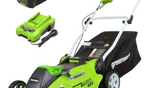 Greenworks 40V 16" Cordless (Push) Lawn Mower (75+ Compatible...